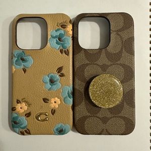 iPhone 14 pro Coach cases!